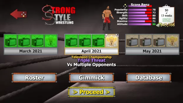 Wrestling Empire MOD APK (Unlocked, Premium) v1.6.9 screenshot 3