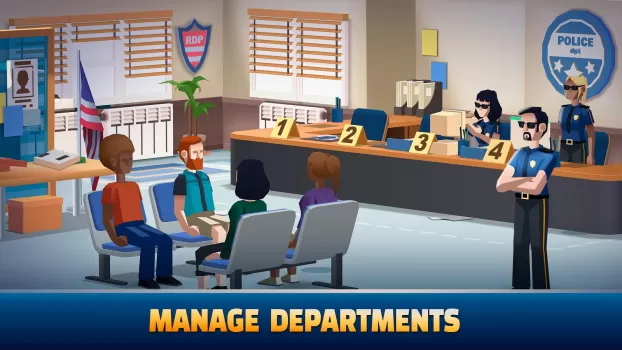 Idle Police Tycoon - Cops Game MOD APK (Remove ads, Unlimited money) v1.28 screenshot 2