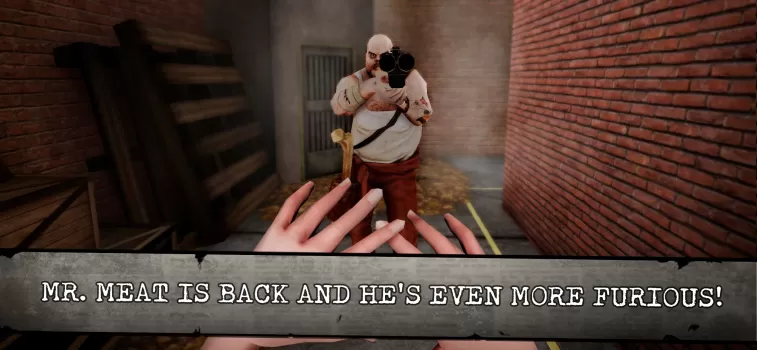 Mr. Meat 2: Prison Break MOD APK (Weak enemy) v1.2.0 screenshot 5