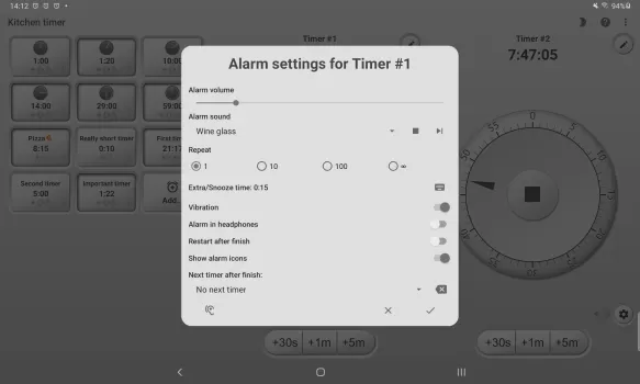 Kitchen Multi-Timer MOD APK (Unlocked, Premium) v4.9.10 GP screenshot 10