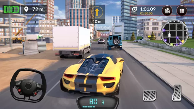 Drive for Speed: Simulator MOD APK (Remove ads, Unlimited money, Mod speed) v1.31.01 screenshot 2