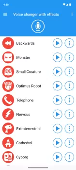 Voice changer with effects MOD APK (Free purchase, Unlocked, Premium, Mod speed) v4.1.1 screenshot 2