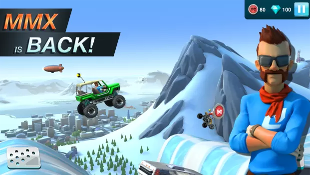 MMX Hill Dash 2 MOD APK (Unlimited money) v16.00.13317 screenshot 1