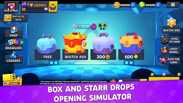 Box Simulator for Brawl BS MOD APK (Unlimited money) v156 screenshot 1