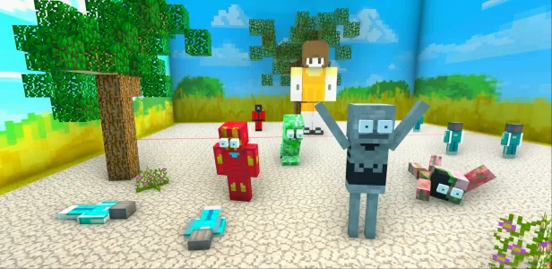 Craft School: Monster Class MOD APK (Remove ads, Unlimited money, Unlocked) v2.0 screenshot 3