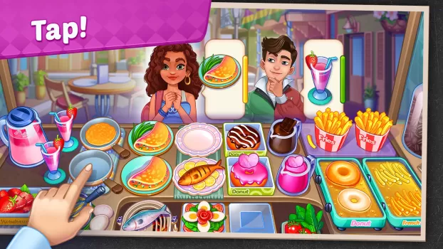 My Cafe Shop : Cooking Games MOD APK (Remove ads, Mod speed) v3.7.1 screenshot 1