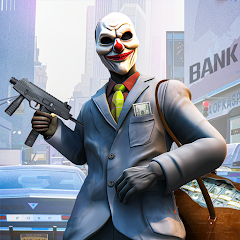 Real Gangster Bank Robber Game MOD APK (Remove ads, God Mode, Weak enemy)