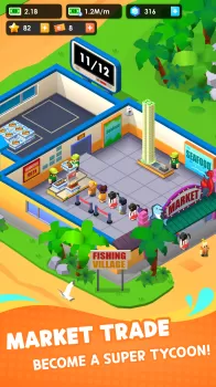 Seafood Inc - Tycoon, Idle MOD APK (Unlimited money, Mod speed) v1.9.34 screenshot 6