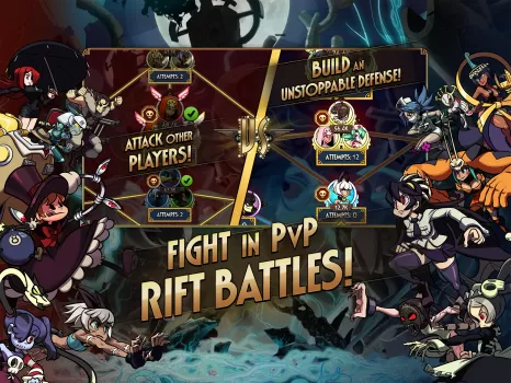 Skullgirls: Fighting RPG MOD APK (Mod Menu, High Damage, Invincible) v6.5.0 screenshot 15