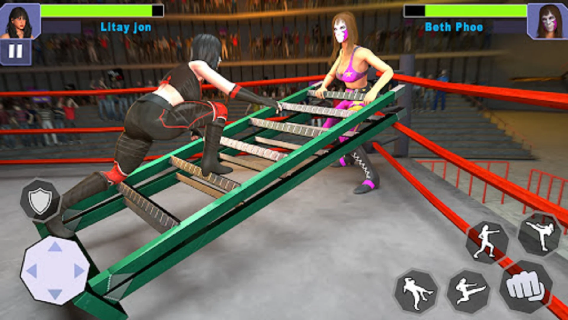 Bad Girls Wrestling Game