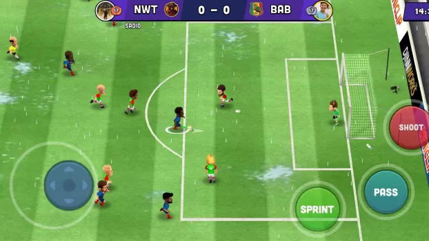 Mini Football - Soccer Games MOD APK (Remove ads, Endless, Weak enemy, Mod speed) v3.3.0 screenshot 1