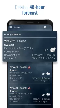 Sense V2 Flip Clock & Weather MOD APK (Unlocked, Premium) v7.09.0 screenshot 4