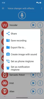 Voice changer with effects MOD APK (Free purchase, Unlocked, Premium, Mod speed) v4.1.1 screenshot 5