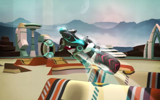 Gravity Rider: Space Bike Race MOD APK (Unlimited money, Free purchase) v1.20.6 screenshot 14