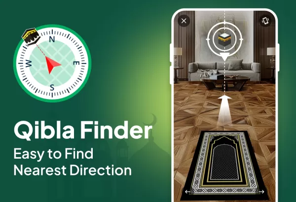 Qibla Compass: Qibla Direction