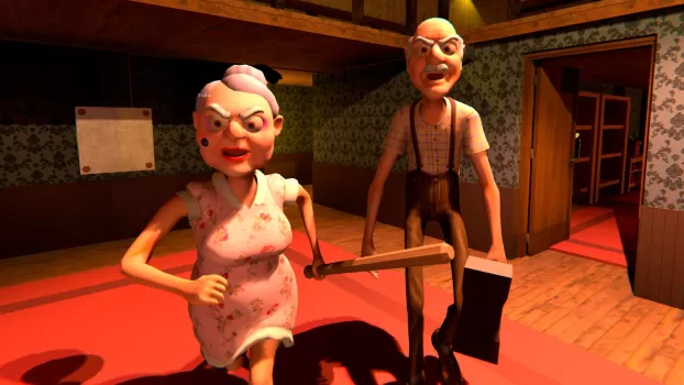 Grandpa And Granny Home Escape MOD APK (Remove ads, Weak enemy) v1.7.2 screenshot 1