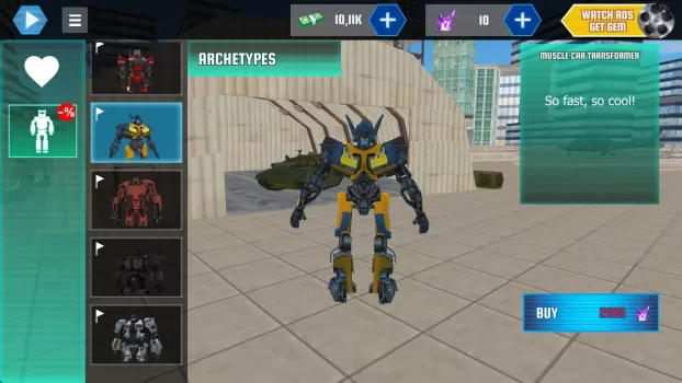 Robot Shark MOD APK (Mod Menu, God Mode) v3.4.9 screenshot 2