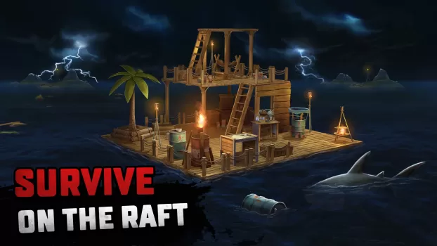 Raft® Survival - Ocean Nomad MOD APK (Unlimited money) v2.0.2 screenshot 1