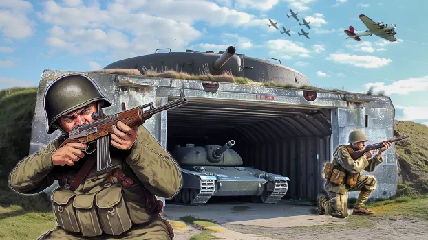 Bunker Survival: Shelter Wars MOD APK (VIP, Weak enemy) v2.08.411 screenshot 4