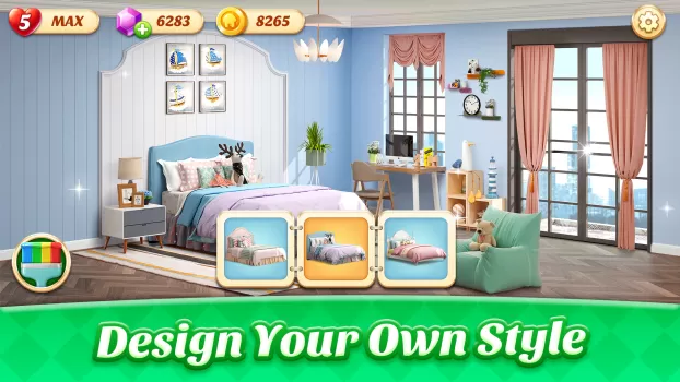 Space Decor:Dream Home Design MOD APK (Remove ads, Unlimited money, Mod speed) v6.0.0 screenshot 2