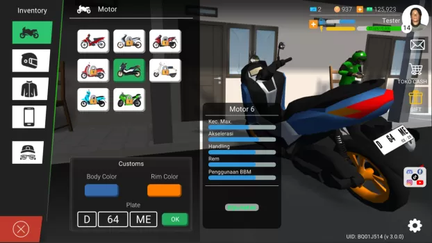 Ojol The Game MOD APK (Remove ads, Unlimited money, Mod Menu) v3.3.8 screenshot 2