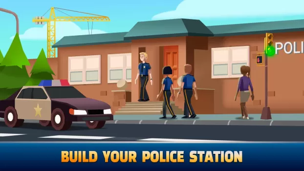 Idle Police Tycoon - Cops Game MOD APK (Remove ads, Unlimited money) v1.28 screenshot 1