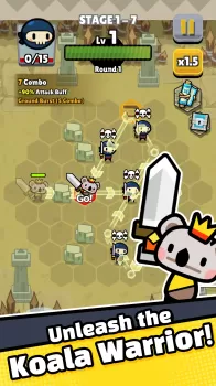 Combo Koala - Myth of Wukong MOD APK (Unlimited money, Mod Menu, God Mode, Invincible) v1.13.0 screenshot 1