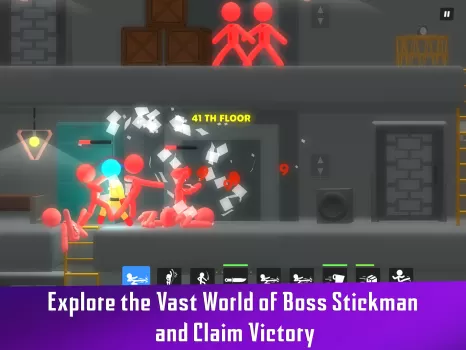 Boss Stick man MOD APK (Unlimited money) v4.2 screenshot 18