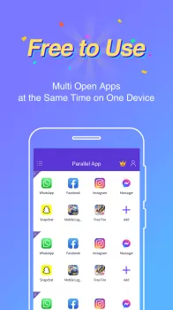 Parallel App - Dual App Cloner MOD APK (Unlocked, VIP) v4.9.6 screenshot 1