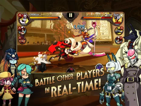 Skullgirls: Fighting RPG MOD APK (Mod Menu, High Damage, Invincible) v6.5.0 screenshot 12