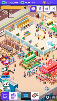 Idle Supermarket Tycoon－Shop MOD APK (Unlimited money) v3.2.7 screenshot 6