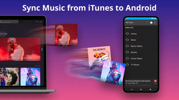 iSyncr MOD APK (Unlocked, Premium) v7.0.5 screenshot 1