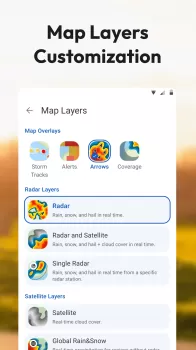 Weather Radar RainViewer MOD APK (Unlocked, Premium) v5.4.5 screenshot 5