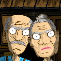 Grandpa And Granny Home Escape MOD APK (Remove ads, Weak enemy)