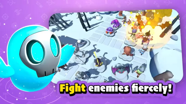 Idle Monster TD: Monster Games MOD APK (Unlimited money, Free purchase, Mod Menu, Invincible, Mod speed) v75.0.1 screenshot 3