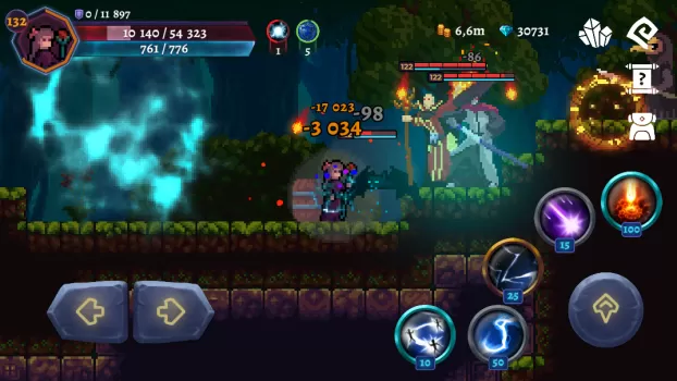 Darkrise - Pixel Action RPG MOD APK (Paid for free, Unlimited money, Unlocked, Free purchase) v0.20.3 screenshot 1