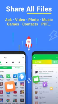 File Sharing - InShare MOD APK (Unlocked, Pro) v2.1.1.1 screenshot 1