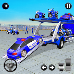 Grand Police Transport Truck MOD APK (Unlocked)