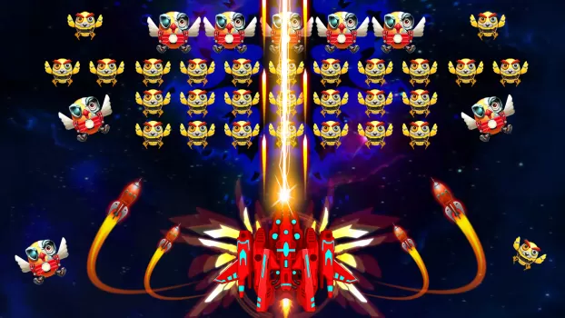 Galaxy Attack: Chicken Shooter MOD APK (Remove ads, Unlimited money) v31.2 screenshot 31