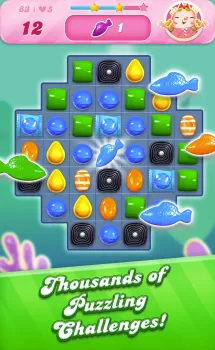 Candy Crush Saga MOD APK (Unlocked) v1.286.1.1 screenshot 17