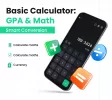 Basic Calculator: GPA & Math MOD APK (Unlocked, Premium) v2.0.87 screenshot 1
