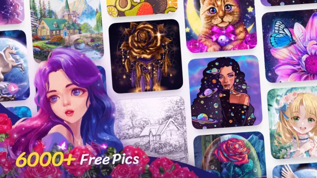 Colorscapes® - Color by Number MOD APK (Remove ads, Unlimited money, Mod speed) v3.19.20 screenshot 1