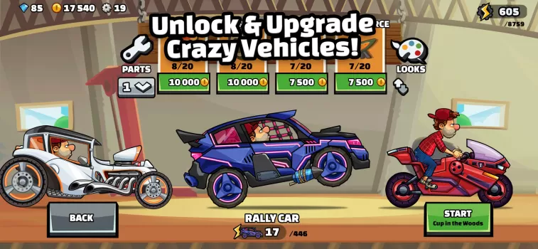 Hill Climb Racing 2 MOD APK (Remove ads, Mod speed) v1.62.1 screenshot 13