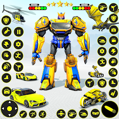 Robot Car Transforming Games MOD APK (Remove ads, Mod speed)