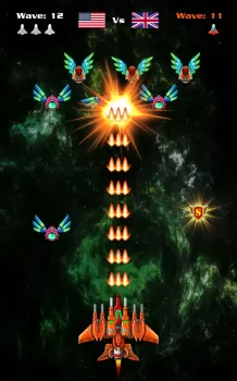 Galaxy Attack: Shooting Game MOD APK (Free purchase, God Mode, High Damage) v59.2 screenshot 10