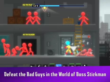 Boss Stick man MOD APK (Unlimited money) v4.2 screenshot 16