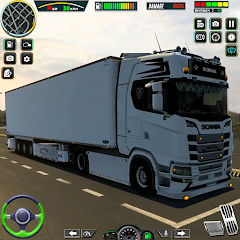 Real City Cargo Truck Driving MOD APK (Mod speed)