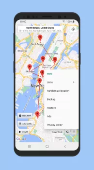 Location Changer - Fake GPS MOD APK (Remove ads, Unlocked, Pro, Mod speed) v3.34 screenshot 6