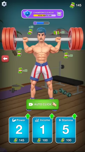 Gym Clicker Hero: Idle Muscles