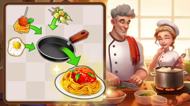 Merge Restaurant: Makeover MOD APK (Unlimited money) v2.17.1 screenshot 30